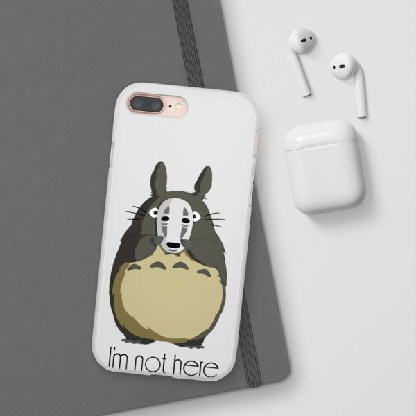 Studio Ghibli My Neighbor Totoro - Totoro I’m Not Here iPhone Cases-Accessories, My Neighbor Totoro, Phone Case, Studio Ghibli My Neighbor Totoro