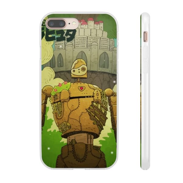 Laputa Castle In The Sky English Cast - Laputa Castle in the Sky Robot Warrior iPhone Cases-Accessories, Laputa Castle In The Sky English Cast, Laputa: Castle in the Sky, Phone Case