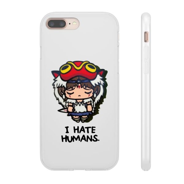 Princess Mononoke Showtimes - Princess Mononoke Chibi – I Hate Humans iPhone Cases-Accessories, Phone Case, princess mononoke, Princess Mononoke Showtimes