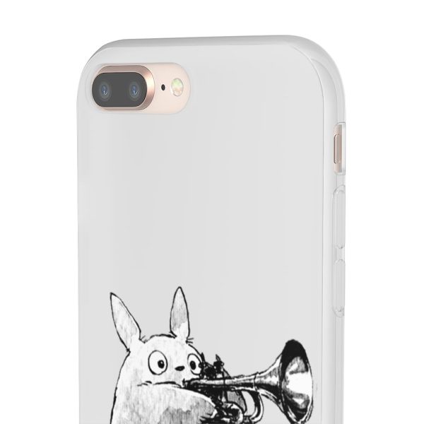 Mei My Neighbor Totoro - Totoro and the Trumpet iPhone Cases-Accessories, Mei My Neighbor Totoro, My Neighbor Totoro, Phone Case