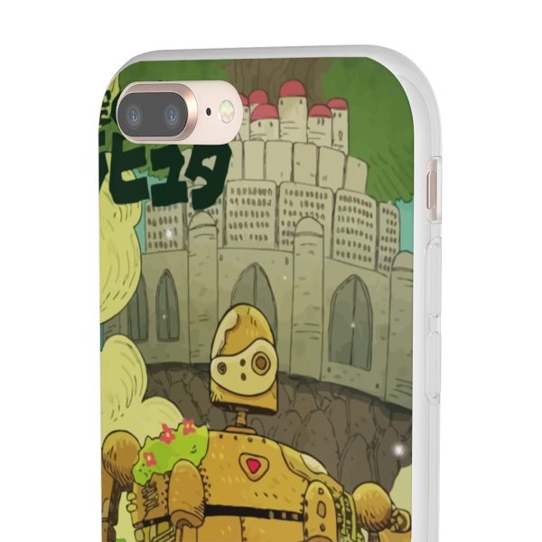 Laputa Castle In The Sky English Cast - Laputa Castle in the Sky Robot Warrior iPhone Cases-Accessories, Laputa Castle In The Sky English Cast, Laputa: Castle in the Sky, Phone Case