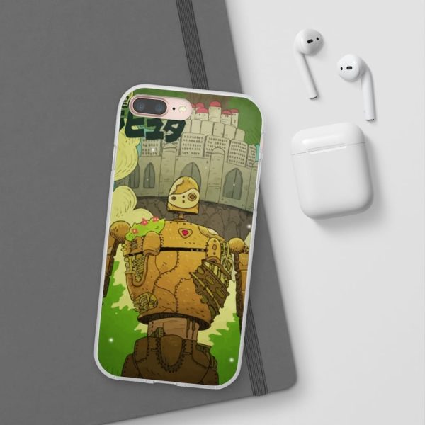 Laputa Castle In The Sky English Cast - Laputa Castle in the Sky Robot Warrior iPhone Cases-Accessories, Laputa Castle In The Sky English Cast, Laputa: Castle in the Sky, Phone Case