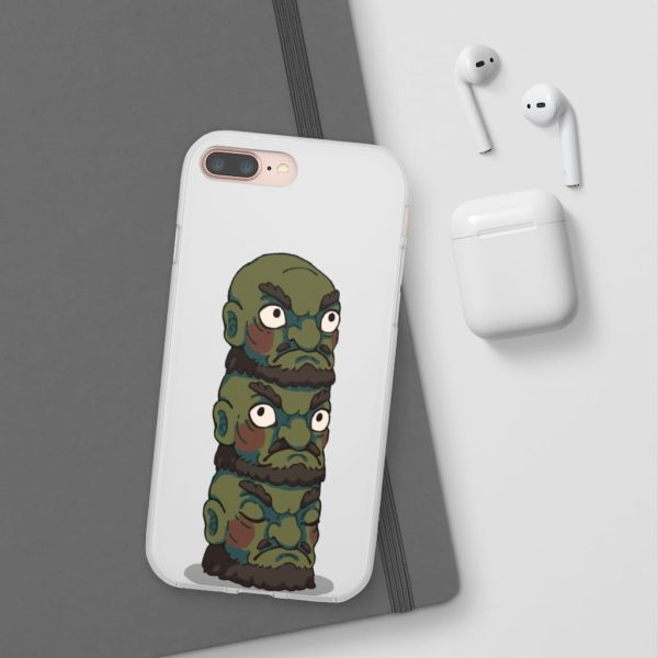 Spirited Away Showtimes - Spirited Away – Yubaba Kashira 3 Heads iPhone Cases-Accessories, Phone Case, Spirited Away, Spirited Away Showtimes