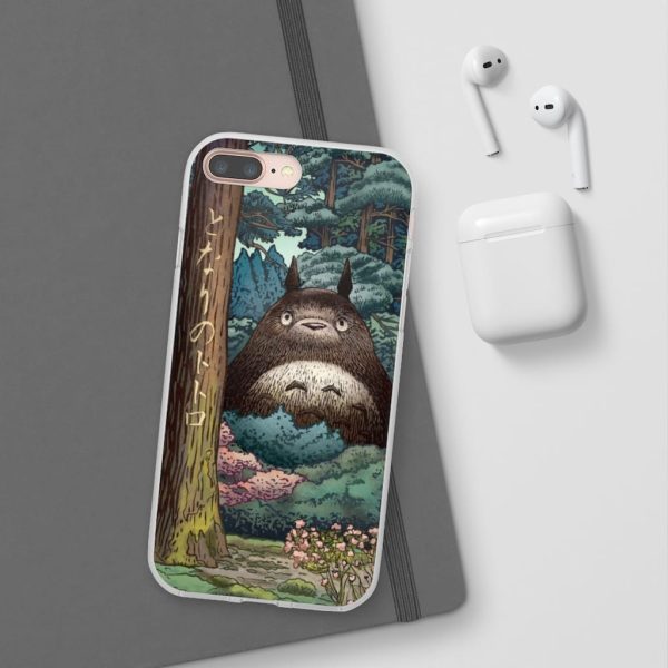 Blue Totoro - My Neighbor Totoro Forest Spirit iPhone Cases-Accessories, Blue Totoro, My Neighbor Totoro, Phone Case