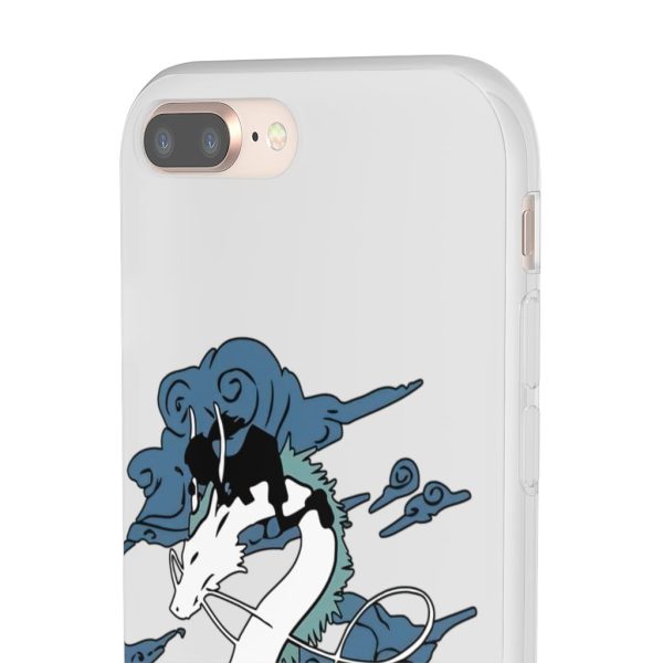 Spirited Away Tattoo - Spirited Away – Sen Riding Haku Dragon iPhone Cases-Accessories, Phone Case, Spirited Away, Spirited Away Tattoo