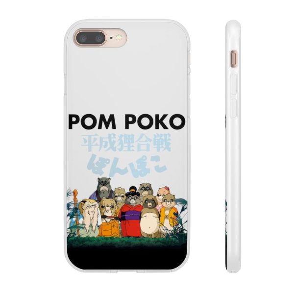 Pom Poko Poster Japanese iPhone Cases-Accessories, Phone Case, Pom Poko