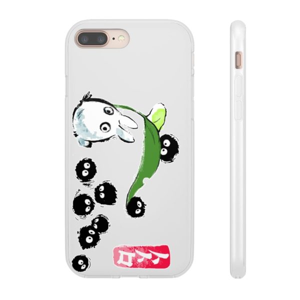 My Neighbor Totoro Satsuki - Mini Totoro and the Soot Balls iPhone Cases-Accessories, My Neighbor Totoro, My Neighbor Totoro Satsuki, Phone Case