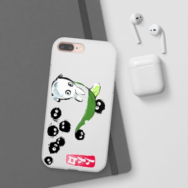 My Neighbor Totoro Satsuki - Mini Totoro and the Soot Balls iPhone Cases-Accessories, My Neighbor Totoro, My Neighbor Totoro Satsuki, Phone Case