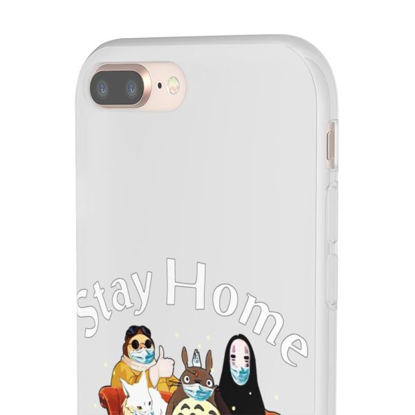 Stay Home and Watch Ghibli Movie iPhone Cases-Accessories, Phone Case