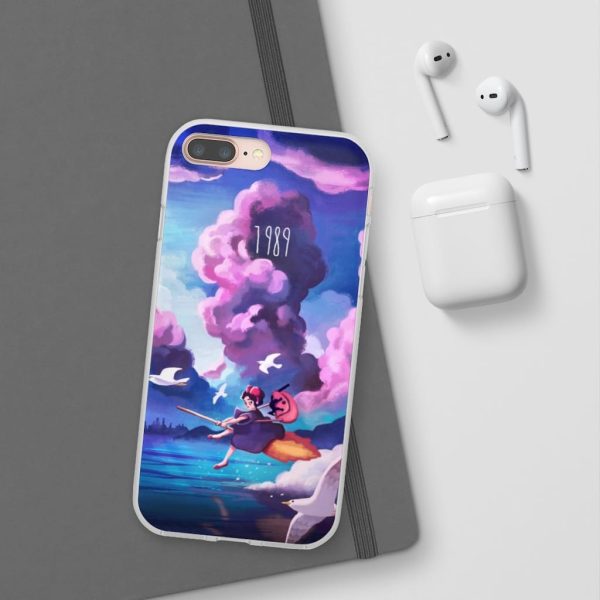 Movie Kiki's Delivery Service - Kiki’s Delivery service 1989 Illustration iPhone Cases-Accessories, Kiki's Delivery Service, Movie Kiki's Delivery Service, Phone Case