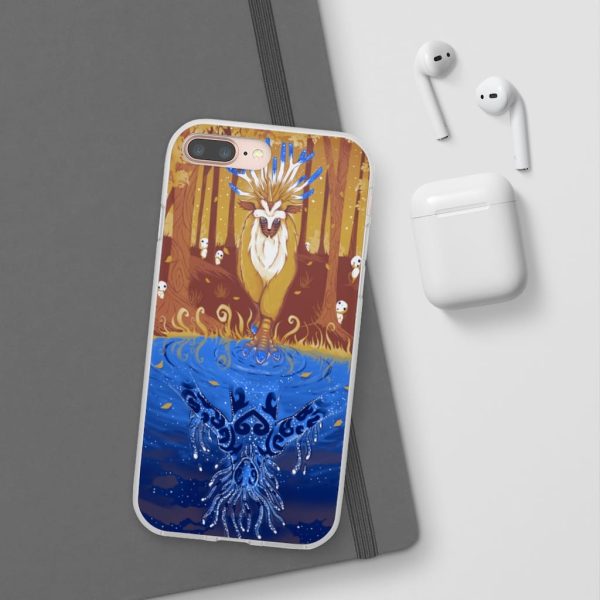 Watch Princess Mononoke - Princess Mononoke Shishigami Day and Night time iPhone Cases-Accessories, Phone Case, princess mononoke, Watch Princess Mononoke