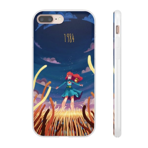 Nausicaa 1984 Illustration iPhone Cases-Accessories, Phone Case