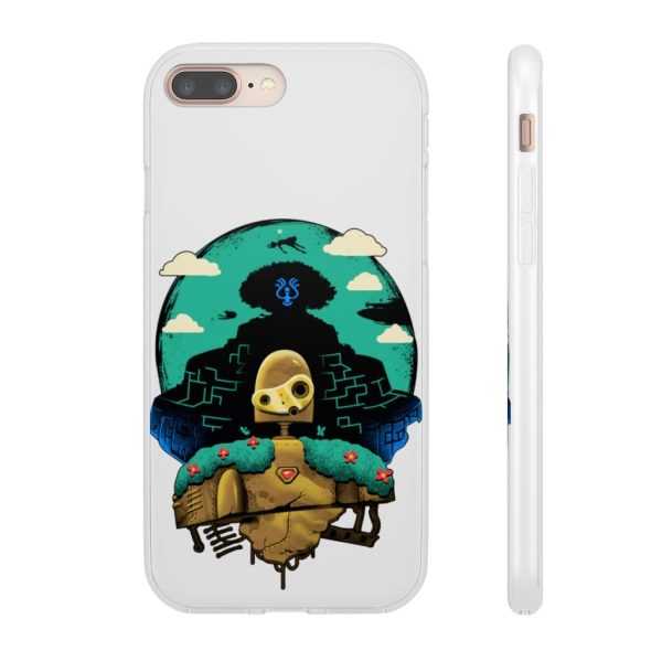 Laputa Castle In The Sky Book - Laputa: Castle in The Sky and Warrior Robot iPhone Cases-Accessories, Laputa Castle In The Sky Book, Laputa: Castle in the Sky, Phone Case
