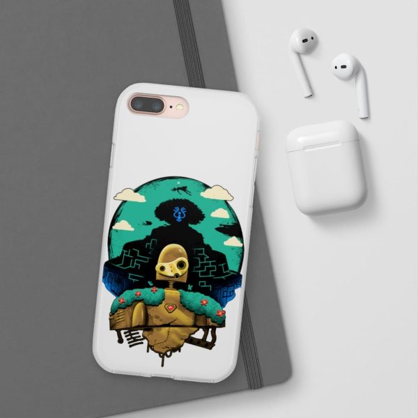 Laputa Castle In The Sky Book - Laputa: Castle in The Sky and Warrior Robot iPhone Cases-Accessories, Laputa Castle In The Sky Book, Laputa: Castle in the Sky, Phone Case