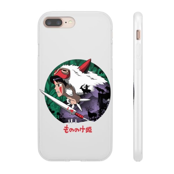 Where To Watch Princess Mononoke - Princess Mononoke’s Journey iPhone Cases-Accessories, Phone Case, princess mononoke, Where To Watch Princess Mononoke