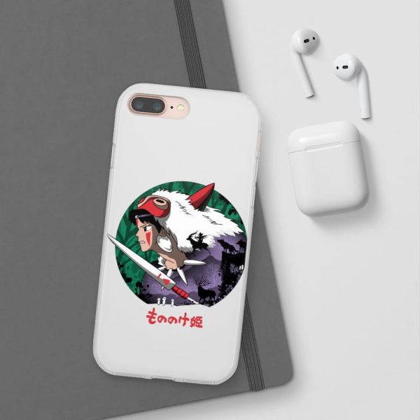 Where To Watch Princess Mononoke - Princess Mononoke’s Journey iPhone Cases-Accessories, Phone Case, princess mononoke, Where To Watch Princess Mononoke