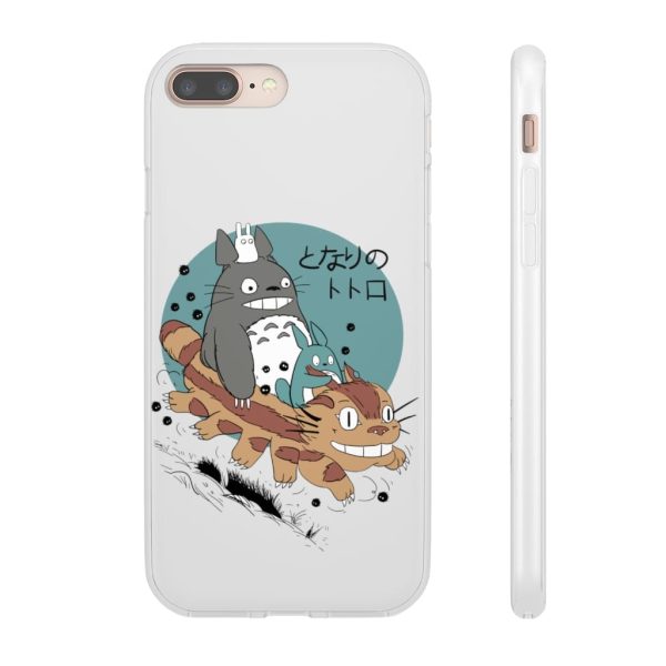 My Totoro - Totoro Riding Catbus iPhone Cases-Accessories, My Neighbor Totoro, My Totoro, Phone Case