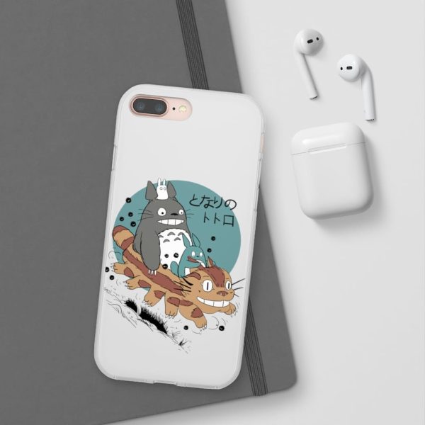 My Totoro - Totoro Riding Catbus iPhone Cases-Accessories, My Neighbor Totoro, My Totoro, Phone Case