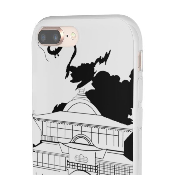 Spirited Away English Actors - Spirited Away Bathhouse illustrated Graphic iPhone Cases-Accessories, Phone Case, Spirited Away, Spirited Away English Actors