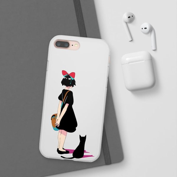 Kiki's Delivery Service Cosplay - Kiki and Jiji Color Art iPhone Cases-Accessories, Kiki's Delivery Service, Kiki's Delivery Service Cosplay, Phone Case