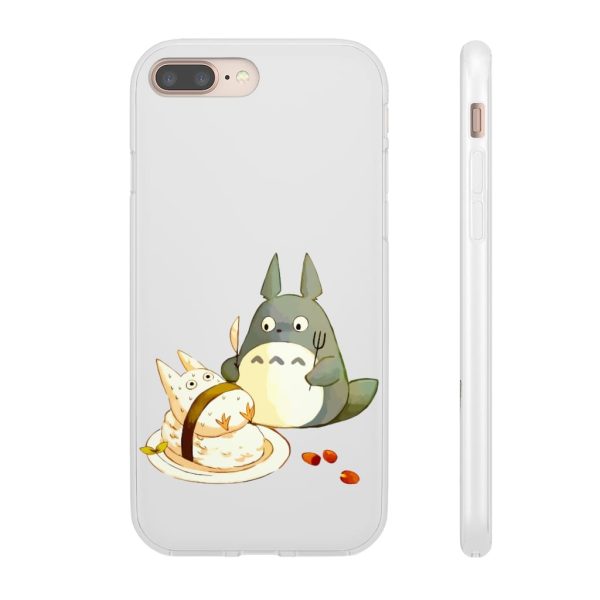 My Neighbor Totoro Characters - Totoro Sushi iPhone Cases-Accessories, My Neighbor Totoro, My Neighbor Totoro Characters, Phone Case