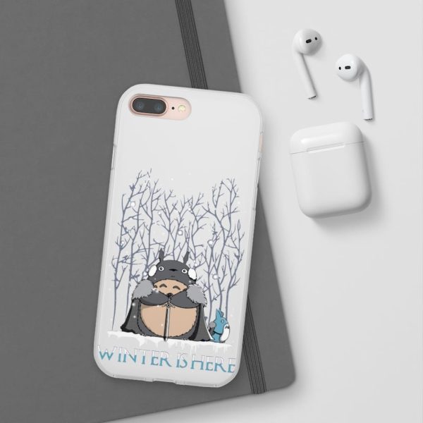 Totoro Poster - Totoro Game of Throne Winter is Here iPhone Cases-Accessories, My Neighbor Totoro, Phone Case, Totoro Poster