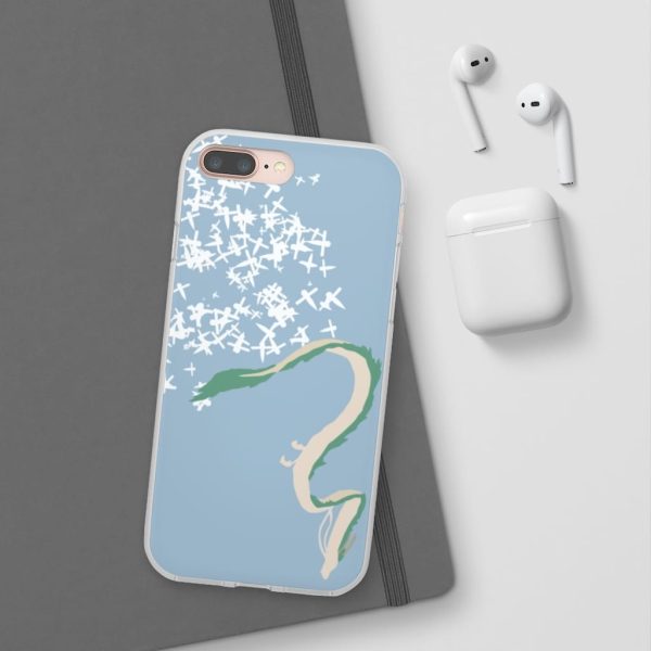 Lin Spirited Away - Spirited Away –  Flying Haku Dragon iPhone Cases-Accessories, Lin Spirited Away, Phone Case, Spirited Away