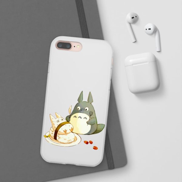 My Neighbor Totoro Characters - Totoro Sushi iPhone Cases-Accessories, My Neighbor Totoro, My Neighbor Totoro Characters, Phone Case