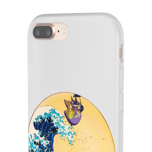 Totoro Anime - Totoro On The Waves iPhone Cases-Accessories, My Neighbor Totoro, Phone Case, Totoro Anime