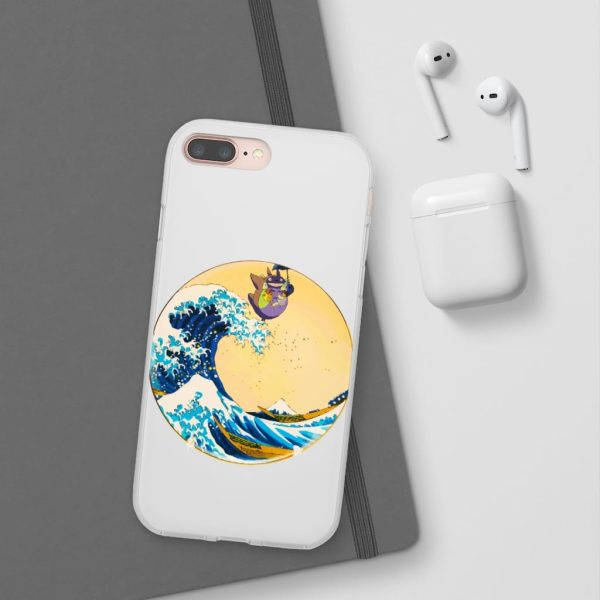 Totoro Anime - Totoro On The Waves iPhone Cases-Accessories, My Neighbor Totoro, Phone Case, Totoro Anime