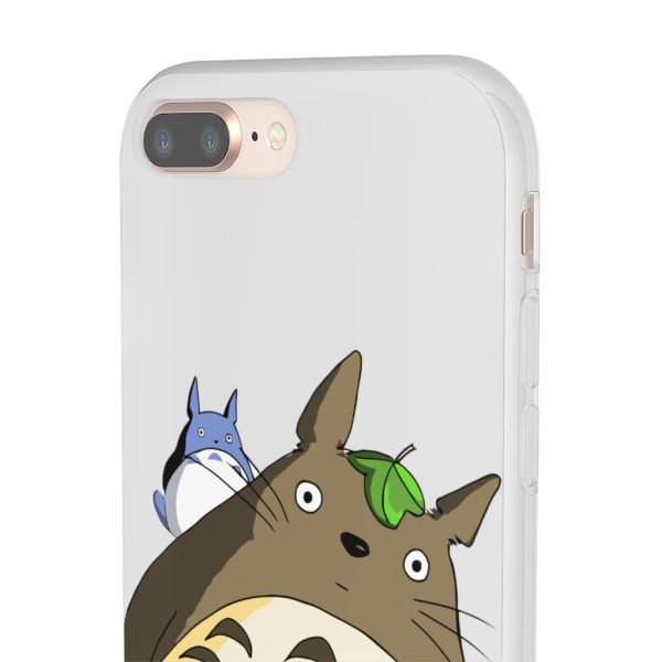 Totoro Plushie - The Curious Totoro iPhone Cases-Accessories, My Neighbor Totoro, Phone Case, Totoro Plushie