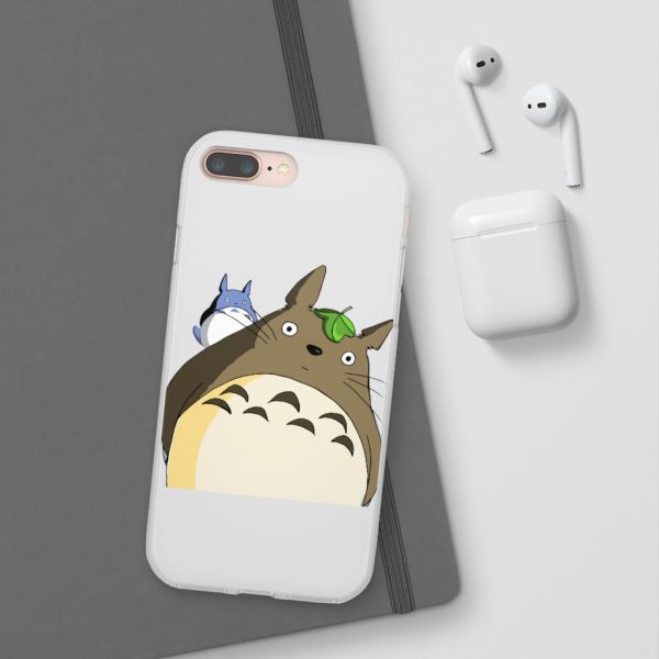 Totoro Plushie - The Curious Totoro iPhone Cases-Accessories, My Neighbor Totoro, Phone Case, Totoro Plushie