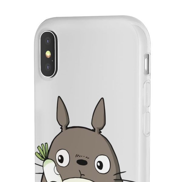 My Neighbor Totoro - Totoro Eating Turnip iPhone Cases-Accessories, My Neighbor Totoro, Phone Case