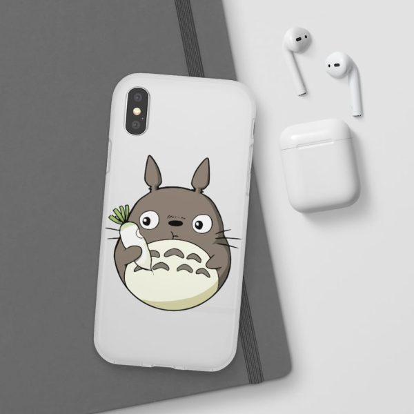 My Neighbor Totoro - Totoro Eating Turnip iPhone Cases-Accessories, My Neighbor Totoro, Phone Case