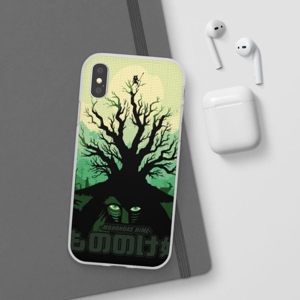 Princess Mononoke Poster - Princess Mononoke – Forest Spirit iPhone Cases-Accessories, Phone Case, princess mononoke, Princess Mononoke Poster