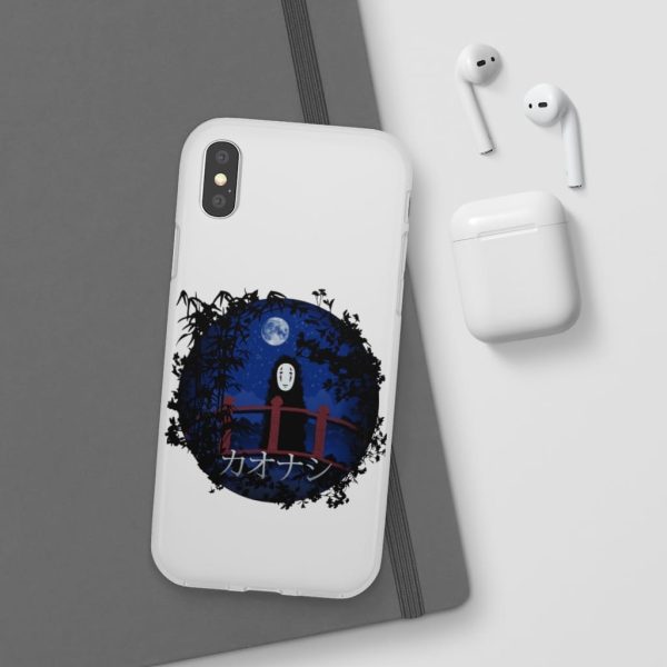 Spirited Away Live' - Spirited Away Kaonashi No Face by the blue Moon iPhone Cases-Accessories, Characters Spirited Away, kaonashi, no face, Phone Case, Spirited Away, Spirited Away Live