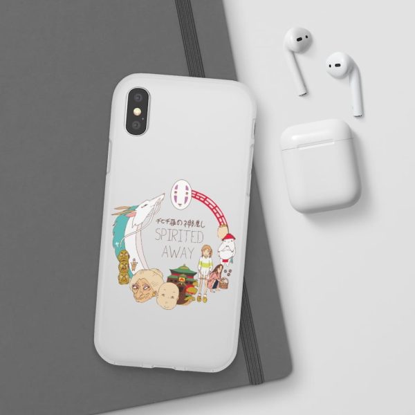 Spirited Away Sen To Chihiro No Kamikakushi - Spirited Away Compilation Characters iPhone Cases-Accessories, Phone Case, Spirited Away, Spirited Away Sen To Chihiro No Kamikakushi