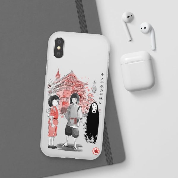 Soot Balls In Spirited Away - Spirited Away – Sen and Friends by the Bathhouse iPhone Cases-Accessories, Phone Case, Soot Balls In Spirited Away, Spirited Away