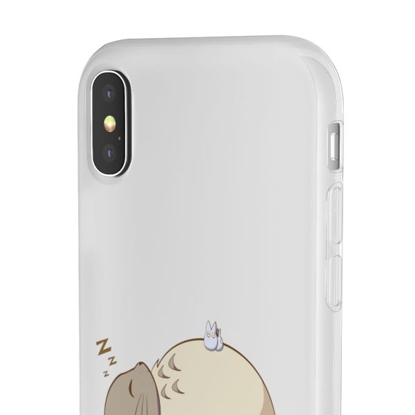 Satsuki Totoro - Sleeping Totoro iPhone Cases-Accessories, My Neighbor Totoro, Phone Case, Satsuki Totoro