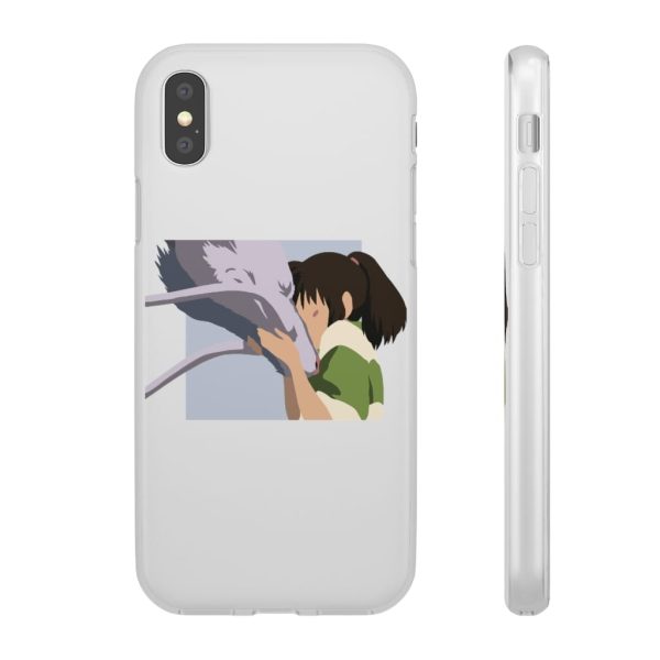 Miyazakis Spirited Away - Spirited Away Haku and Chihiro Graphic iPhone Cases-Accessories, Dust Sprites Spirited Away, Miyazakis Spirited Away, Phone Case, Spirited Away, Spirited Away Live Action