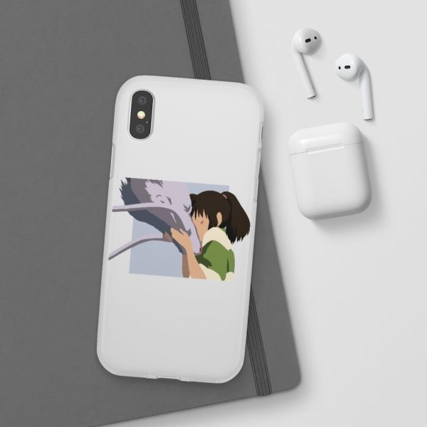 Miyazakis Spirited Away - Spirited Away Haku and Chihiro Graphic iPhone Cases-Accessories, Dust Sprites Spirited Away, Miyazakis Spirited Away, Phone Case, Spirited Away, Spirited Away Live Action