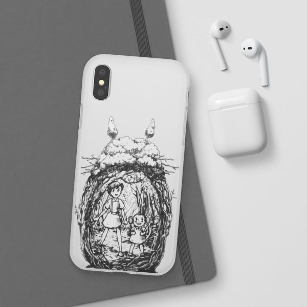 What Animal Is Totoro - My Neighbor Totoro – Mei and Sastuki in the Forest iPhone Cases-Accessories, My Neighbor Totoro, Phone Case, What Animal Is Totoro