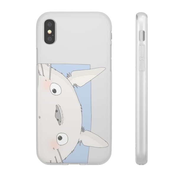 Totoro Catbus - Totoro Cute Face iPhone Cases-Accessories, My Neighbor Totoro, Phone Case, Totoro Catbus