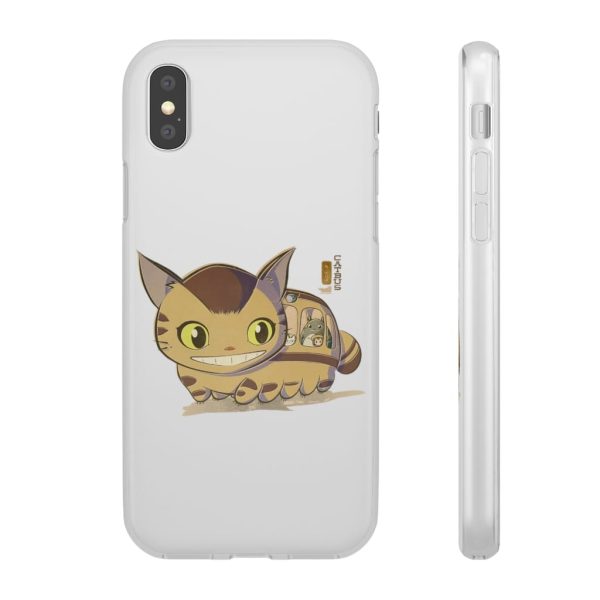 Totoro Plush - My Neighbor Totoro Catbus Chibi iPhone Cases-Accessories, My Neighbor Totoro, Phone Case, Totoro Plush