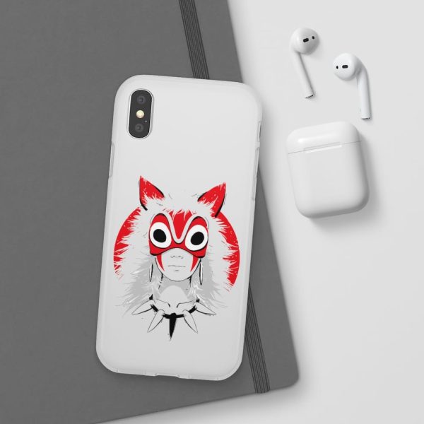 Princess Mononoke Ainu Influence - Princess Mononoke and the Broken Mask iPhone Cases-Accessories, Phone Case, princess mononoke, Princess Mononoke Ainu Influence