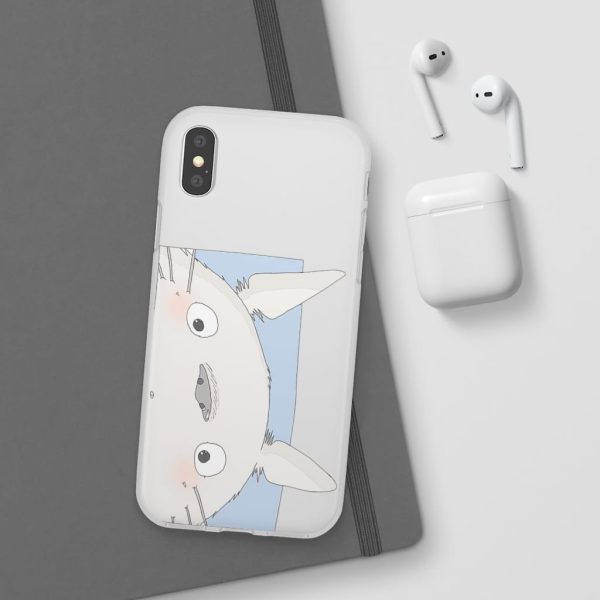 Totoro Catbus - Totoro Cute Face iPhone Cases-Accessories, My Neighbor Totoro, Phone Case, Totoro Catbus