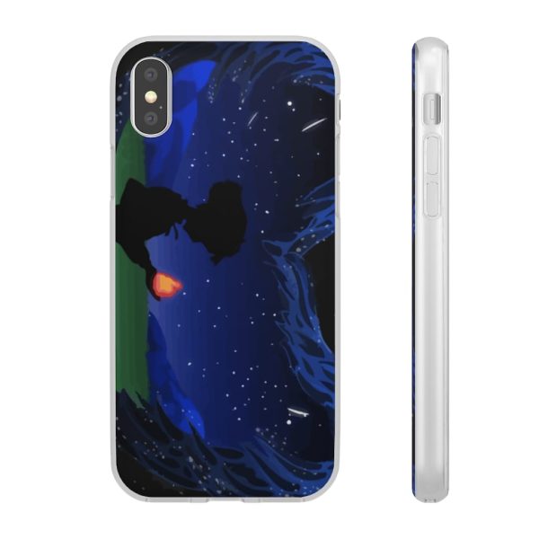 Howl's Moving Castle Characters - Howl’s Moving Castle – Howl meets Calcifer Classic iPhone Cases-Accessories, Howl's Moving Castle, Howl's Moving Castle Characters, Phone Case