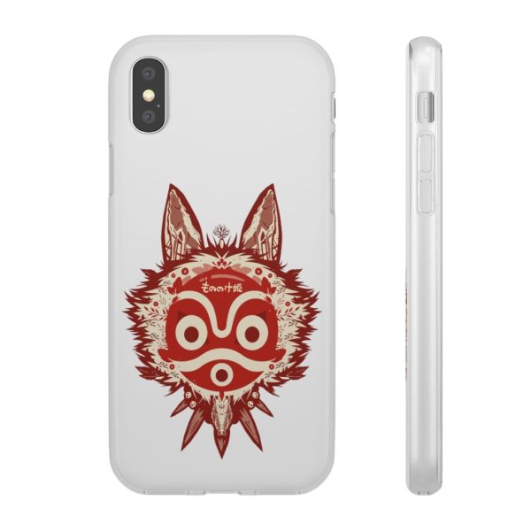 Princess Mononoke Spirits - Princess Mononoke Mask iPhone Cases-Accessories, Phone Case, princess mononoke, Princess Mononoke Spirits