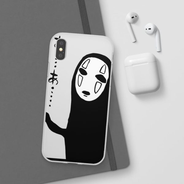 Spirited Away Frog - Spirited Away No Face Kaonashi Whispering iPhone Cases-Accessories, kaonashi, no face, Phone Case, Spirited Away, Spirited Away Frog