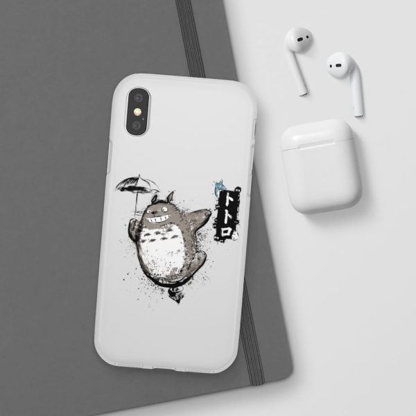 My Neighbor Totoro Wallpaper - Spinning Totoro iPhone Cases-Accessories, My Neighbor Totoro, My Neighbor Totoro Wallpaper, Phone Case